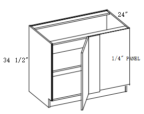 BASE CORNER CABINETS