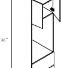 MICROWAVE & OVEN CABINETS